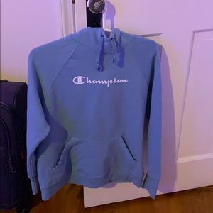 Champion blue hoodie
